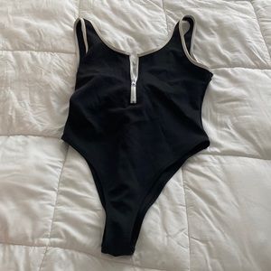 One piece bathing suit